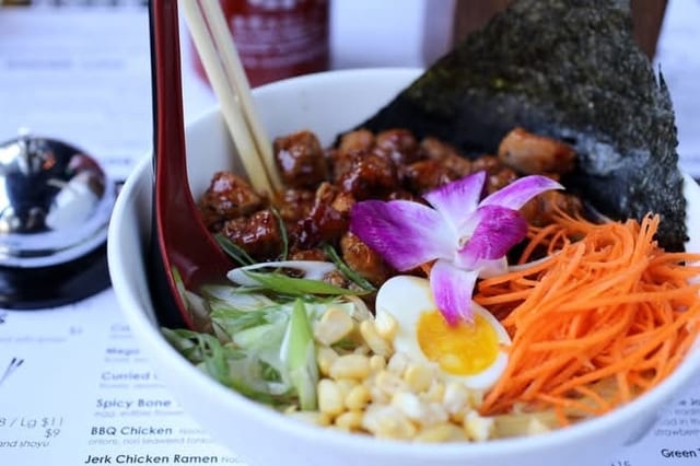 Kids BBQ Chicken Ramen.