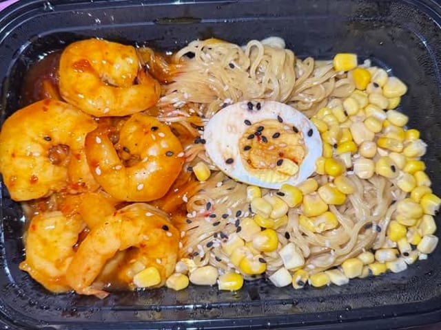 BBQ Shrimp Ramen.